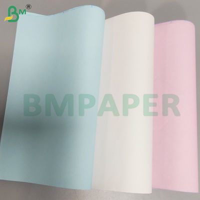 8.5 * 11 inch Zwart / Blauw Image CB Carbonless Kopieerpapier Rollen