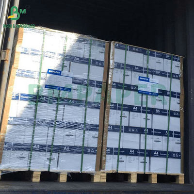 Wit CB Geel CF 75 grs 78 grs Blank Carbonless NCR Paper 8,5 "X 14" Zwart Image