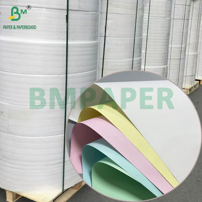 8 1/2 x 11 NCR koolstofvrij papier 15 lb 20 lb CF Canary CB Wit voor digitaal drukwerk