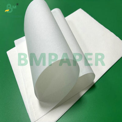 50 gram bamboepulp koffiefilters papier met Jumbol roll breedte 308 mm witte kleur