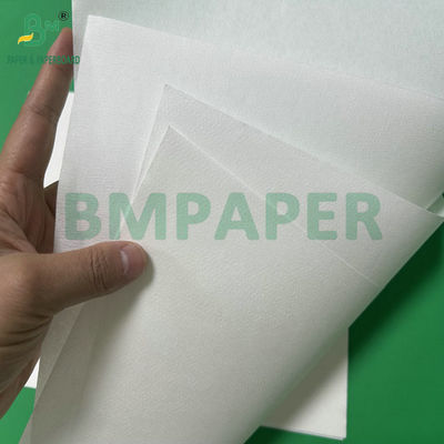 50 gram bamboepulp koffiefilters papier met Jumbol roll breedte 308 mm witte kleur
