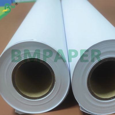 Hoge stijfheid 2/3 Inch Core Grootte Wit CAD Plotter Printpapier Rollen