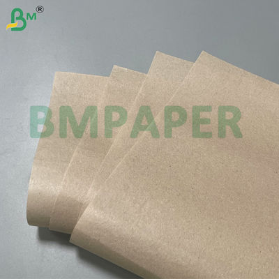 Eco-vriendelijk fruitverpakkingspapier 30 gram gerecycled bruin weefselrolletje voor fruitverpakking