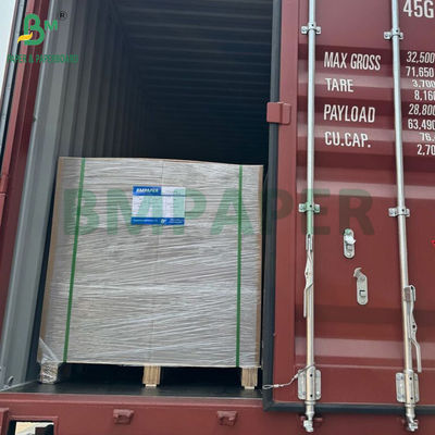 450 gm 400 gm C1S klei-gecoat papier met grijze achterzijde 22" x 24" vellen