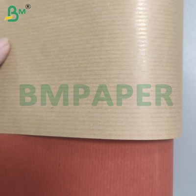 milieuvriendelijke ongebleekte gestreepte kraftpapierrolletjes voor het verpakken van bloemen