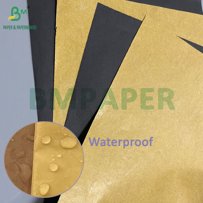 Geademd waterdicht 54G 56G Wax bedekte mango beschermende zak Geel buitenpapier