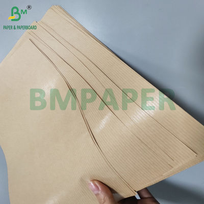 60 gram geribd bruin ambachtelijk papier voor cadeauverpakkingen scheurvast 70 x 100 cm