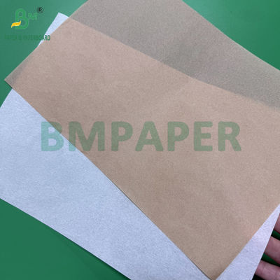 35 gsm Ongebleekt / Bleekt Niet-fluor- en vetvast papier Kit 3 - 8 Custom Roll
