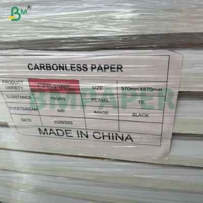 572 mm X 876 mm 55 gram 60 gram NCR CB CFB CF Carbonless Autocopy Paper In Ream