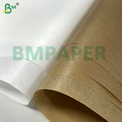 Bruin Kraft Silicone coated release paper 80gsm Voor etiketten en vetbestendige toepassingen