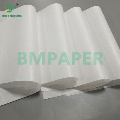 35 gsm Voedingsmiddelenwit Eenzaags glanzend MG Kraftpapier Voor voedselverpakking