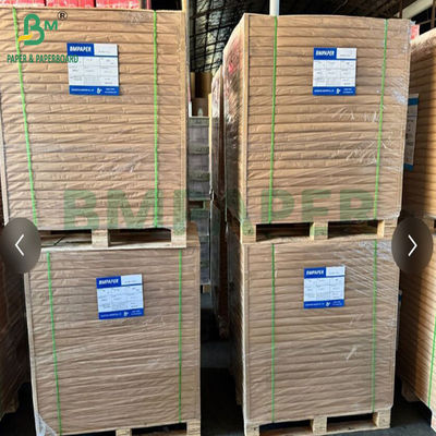 50 gram 60 gram vetvrij PE bedekt bruin kraftpapier voor voedselzak 70 cm breed
