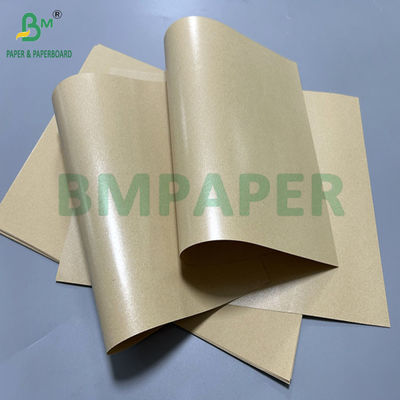 50 gram 60 gram vetvrij PE bedekt bruin kraftpapier voor voedselzak 70 cm breed