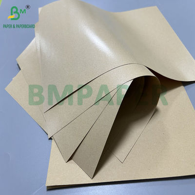 50 gram 60 gram vetvrij PE bedekt bruin kraftpapier voor voedselzak 70 cm breed