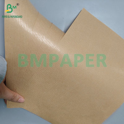 50 gm 60 gm Eenzijdig glanzend bruin gestreept kraftpapier voor voedselverpakking