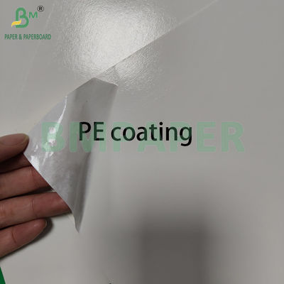 300+15 gsm Glanzend PE-gecoat wit karton van levensmiddelenkwaliteit Verpakking Bevroren producten