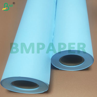 2 inch kerngrootte helder beeld dubbelzijdig blauw plotter papier rollen