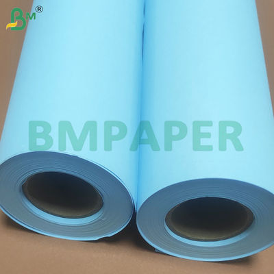 2 inch kerngrootte helder beeld dubbelzijdig blauw plotter papier rollen