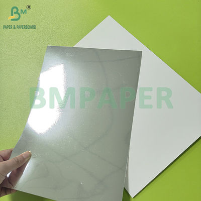 400 gm 425 gm zilveren spiegel karton schimmer metaal papier voor verpakkingsdoos