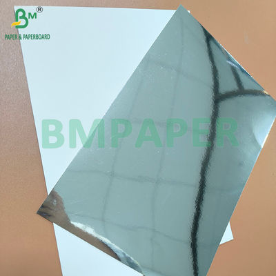 400 gm 425 gm zilveren spiegel karton schimmer metaal papier voor verpakkingsdoos