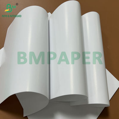 8.5 x 17 inch 70 gram 80 gram Offset Printing Eenzijdig gecoat kunstpapier voor brochures