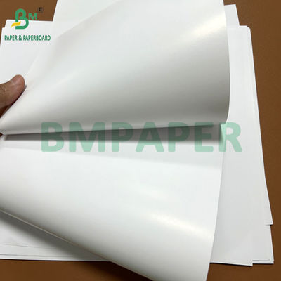 8.5 x 17 inch 70 gram 80 gram Offset Printing Eenzijdig gecoat kunstpapier voor brochures