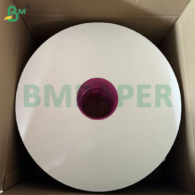 24 gsm 28 gsm Cusom Printed Food Grade Paper Roll 29 mm voor stroembedekking