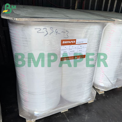 24 gsm 28 gsm Cusom Printed Food Grade Paper Roll 29 mm voor stroembedekking