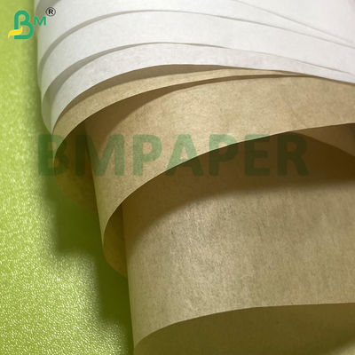 50 gm 60 gm Hittebestendig vetbestendig papier voor vethoudende voedselverpakkingen Bruin en wit Kit3 Kit5 Kit7 Vochtbestendig Recyclebaar