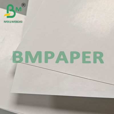 80 gsm Hoge witte half glanzende batterij tag papier grondstof 72 x 102
