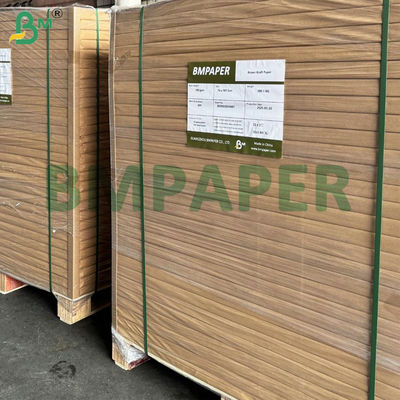 65 gsm - 90 gsm High Stretch Kraft Paper Bruin Kleur Hoge TEA waarden