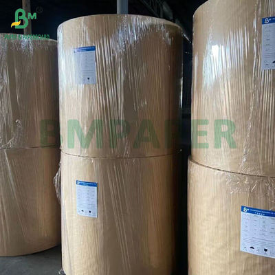 40GSM 50GSM 60GSM Striped Ribbed Brown Kraftpapier Rollen 750MM 1000MM