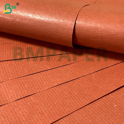 Flexibel, ademend, rood gestreepte kraftpapierrol 750 mm 800 mm voor cadeauverpakking
