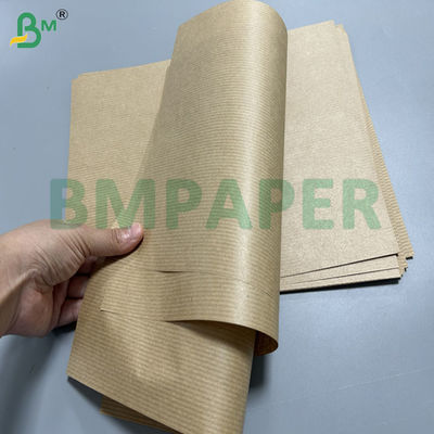 50 gm 60 gm 80 x 1100 mm Food Grade Stripped Kraft Paper Voor voedselverpakkingszakken