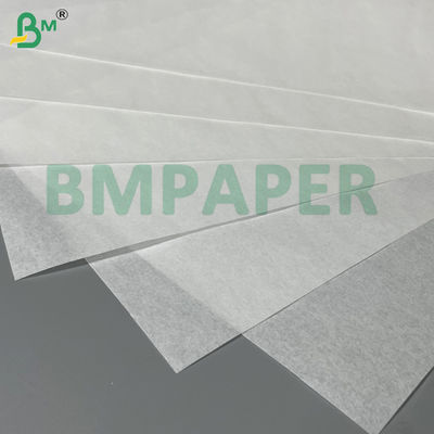 28 g/m² Wit Hoogdoorlatend Pluisvrij Glassine Liner Papier Voor Industriële Pakkingen Elektronische Bescherming