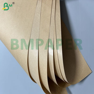 60 g 70 g gerecycled langvezel geribd kraftpapier rollen voor voedselzakken 70 cm 80 cm