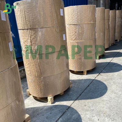 280 gm 300 gm White Bowl / Soup Container Base Paper Coating And Uncoated