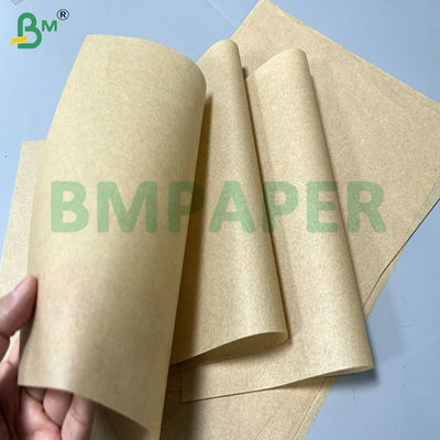 30 g/m² 35 g/m² Bruin Vetbestendig Sandwichpapier Voor Voedselverpakking 18x18"
