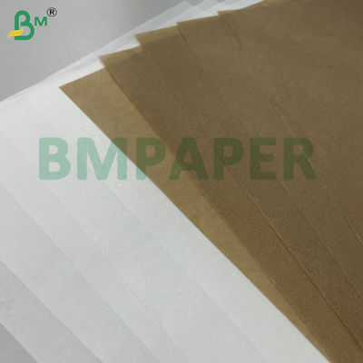 Niet - aanbakkelijk vetvrij kraft siliconen gecoat papier 45 g/m² 50 g/m² voor palletvoering barbecue