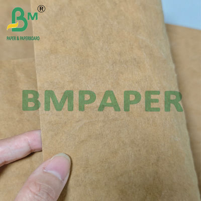 Natuurlijke textuur gerecycled gewassen kraftpapierrol voor cadeauverpakkingen