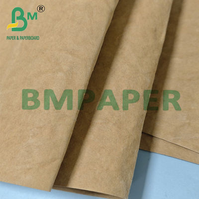 Natuurlijke textuur gerecycled gewassen kraftpapierrol voor cadeauverpakkingen