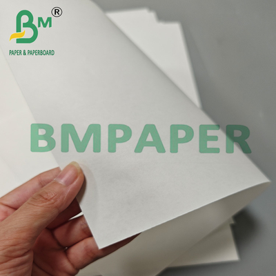 60 gm vetvrij wit kraftpapier voor bakzakken 12" x 1000 ft