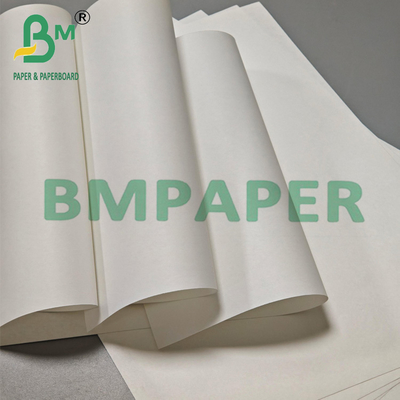 60 gm vetvrij wit kraftpapier voor bakzakken 12" x 1000 ft