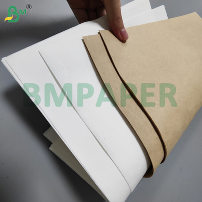 50gsm Wit en Bruin Koffiefilterpapier Voor Druppelkoffiezetapparaat Smaakloos