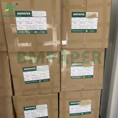 Voedselveilige gebleekte ongebleekte 40GSM 50GSM koffiefilterpapierrol 1200mm