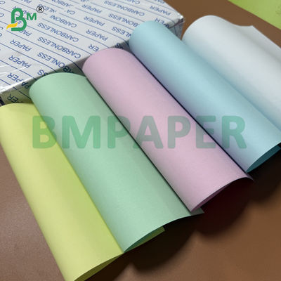 60 gm 65 gm koolstofvrij kopieerpapier 8,5 x 11 inch CFB CF Canary Color CCP papier