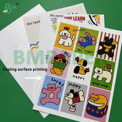 1070D 1056D Hoogwaardig Inkjet Gecoat Stofpapier Voor Desktop Afdrukken A4 A5 Aangepaste Maten