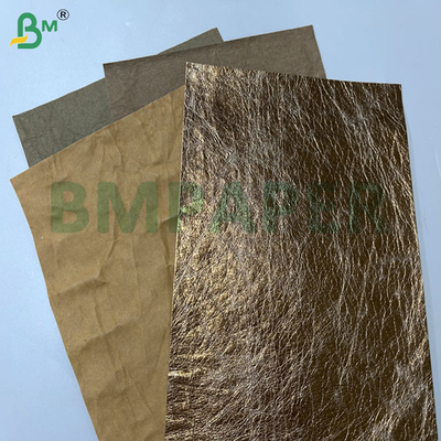 0.55mm 0.8mm 150cm Breedte Kleur Goud Bruin Krullend Jacron Papier Voor Vrouwen Tassen