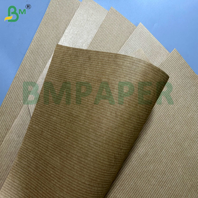 50 g 60 g 1 zijde MG Bruin geribd kraftpapier voor voedselverpakkingen 60 cm breed
