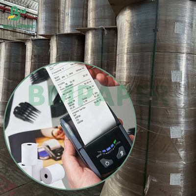 80GSM 90GSM Top Gecoat Direct Thermisch Papier Kassenrollen 490MM